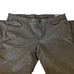 English Laundry Pants Mens 38x32 Brown Straight Leg Stretch Jean Pants #1365289